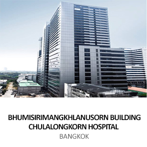 BHUMISIRIMANGKHLANUSORN BUILDING FOR CHULALONGKORN HOSPITAL <br> BANGKOK