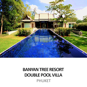 LAGUNA BANYAN TREE RESORT, DOUBLE POOL VILLAS <BR>PHUKET
