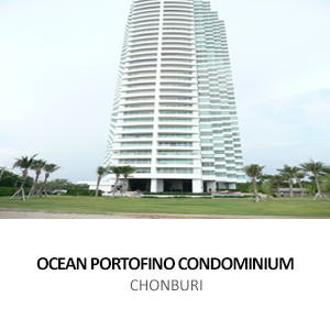 OCEAN PORTOFINO CONDOMINIUM <BR>JOMTIEN BEACH, PATTAYA, CHONBURI