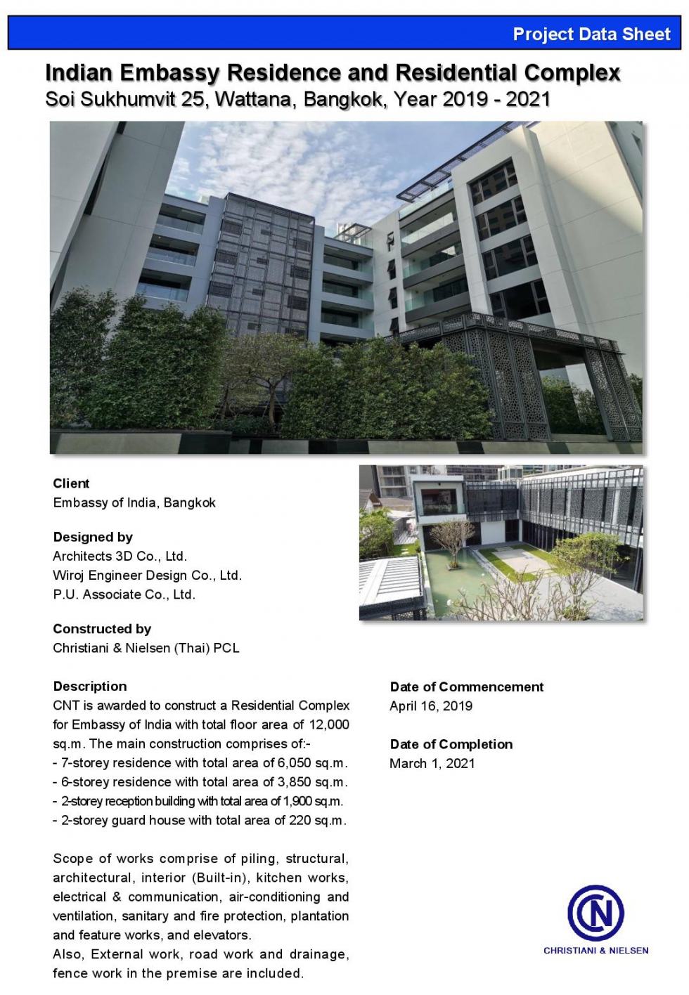 3 – 2021 – 11784 – Indian Embassy Residence and Residential Complex-001